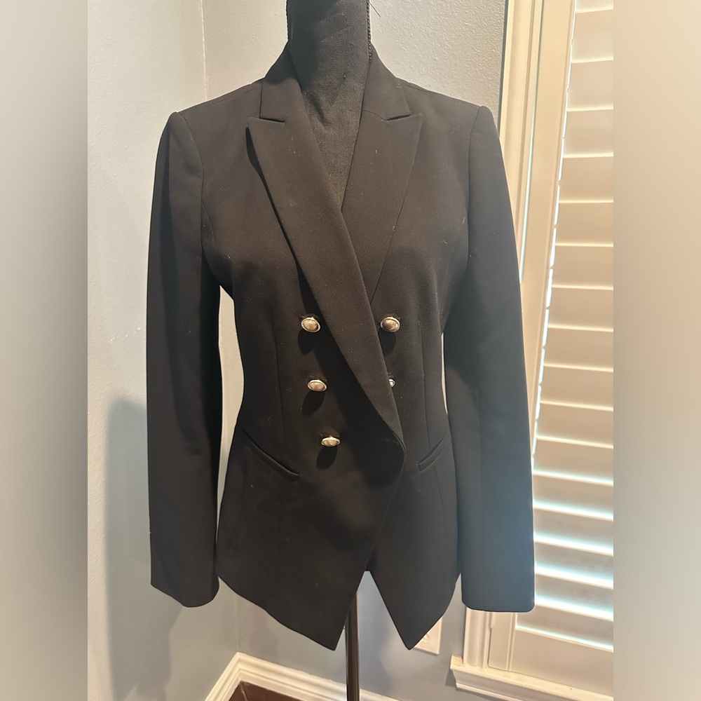 White House Black Market Blazer, Black, Size 6
